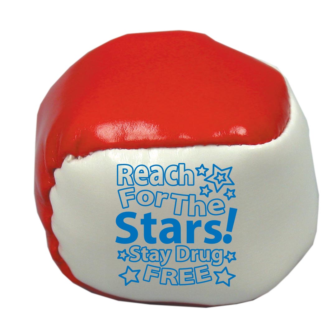 Reach For The Stars!  Stay Drug Free! Hacky Sack Ball