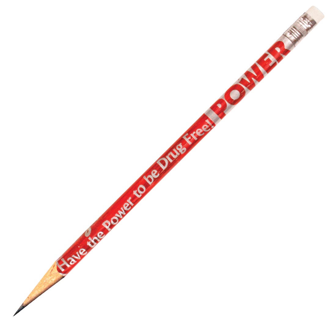 I Have The Power To Be Drug Free! Pencil