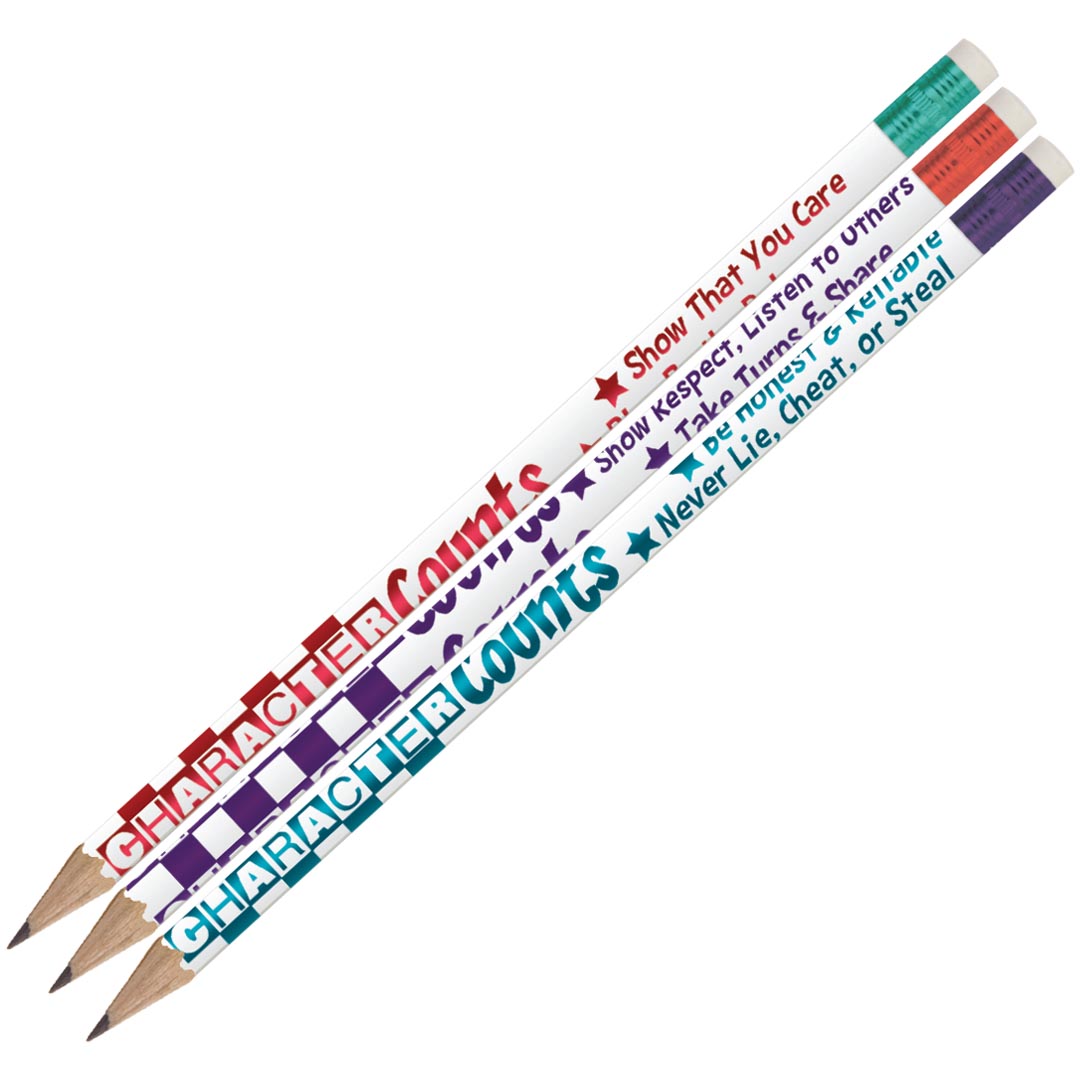 Pencils: Assorted Bully Prevention – Boxes of 144