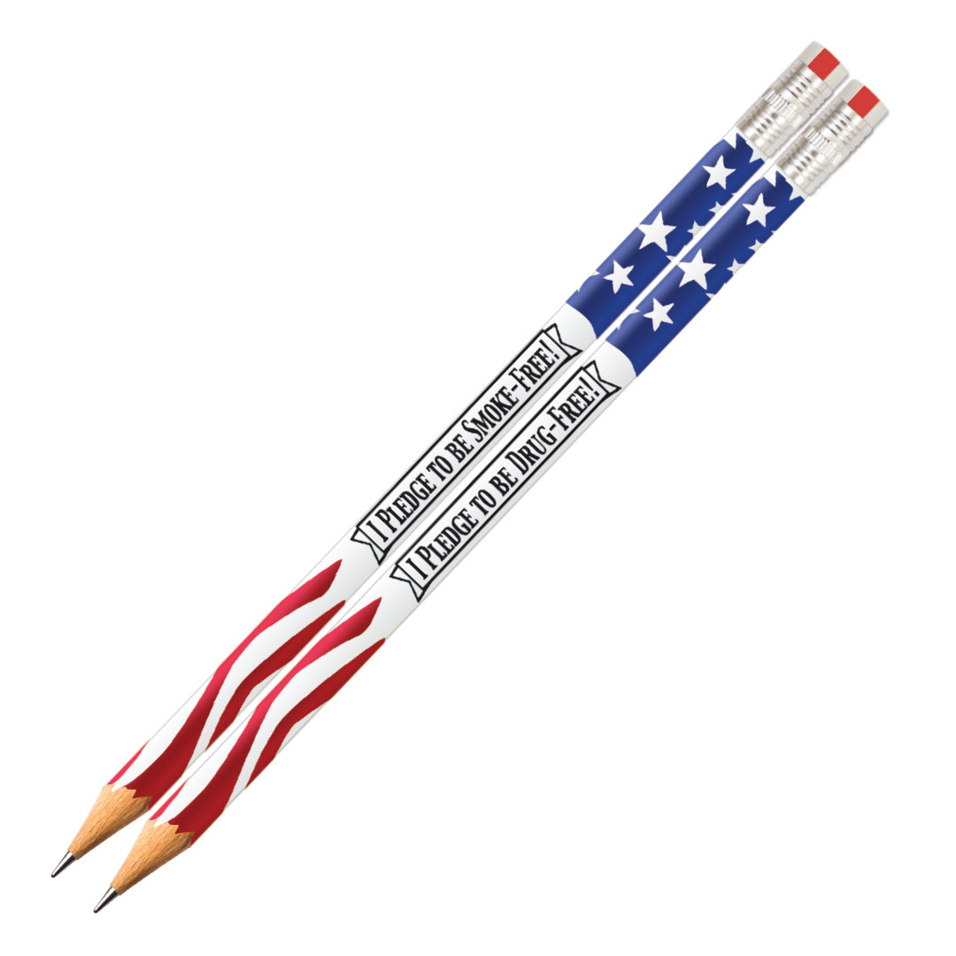I Pledge To Be Smoke & Drug Free Pencils