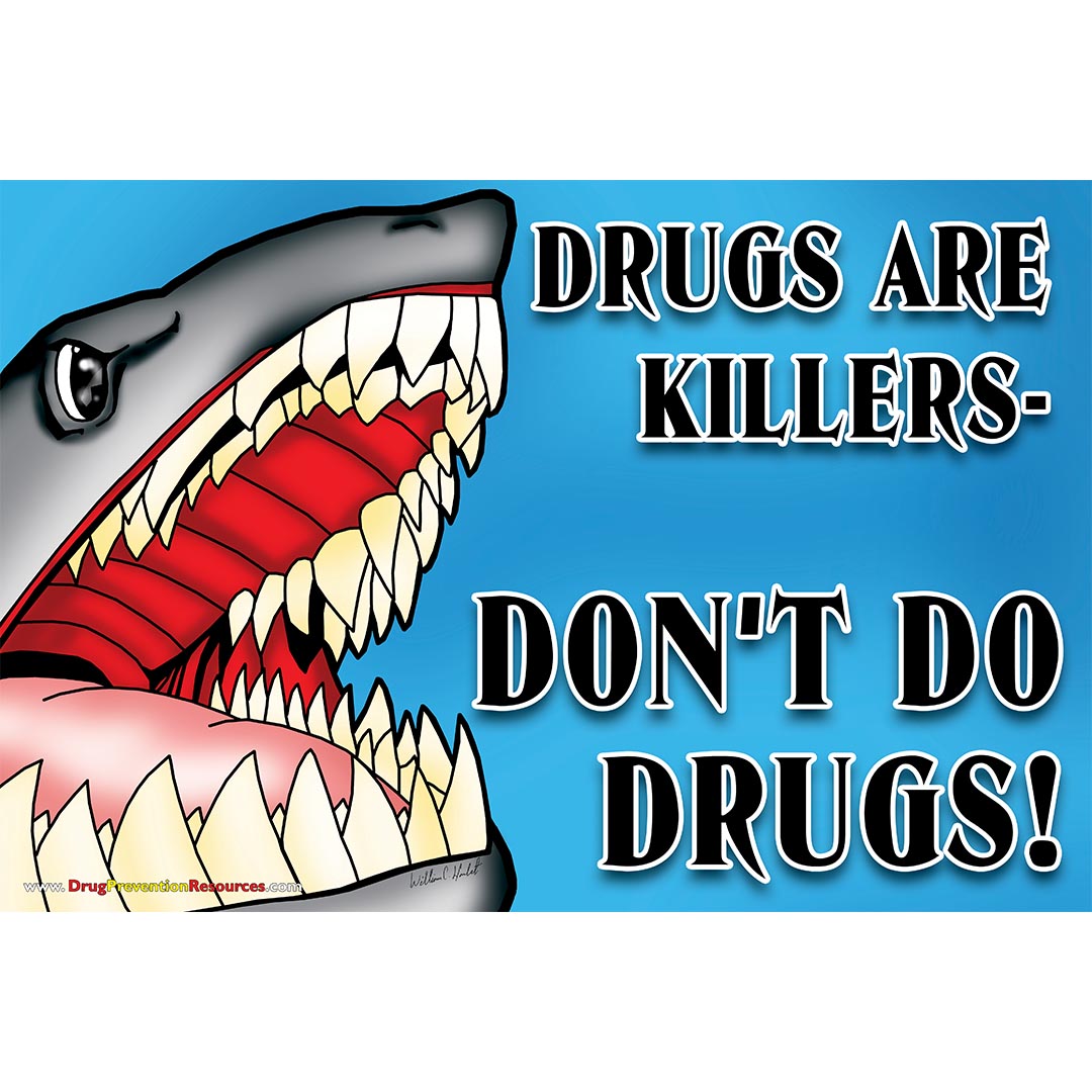 Drugs Are Killers Poster