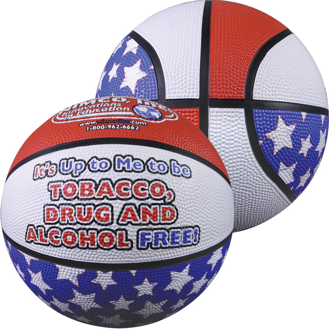 Stars & Stripes Tobacco, Alcohol & Drug Prevention Basketball