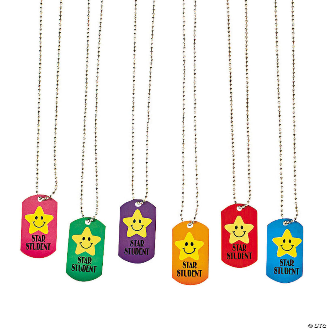 Dog Tag: Star Student – Set of 12