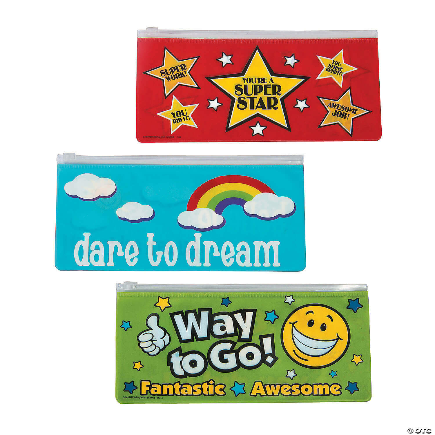 Pencil Pouch: You’re A Super Star – Set of 12 Pencil Pouch: You’re A Super Star – Set of 12
