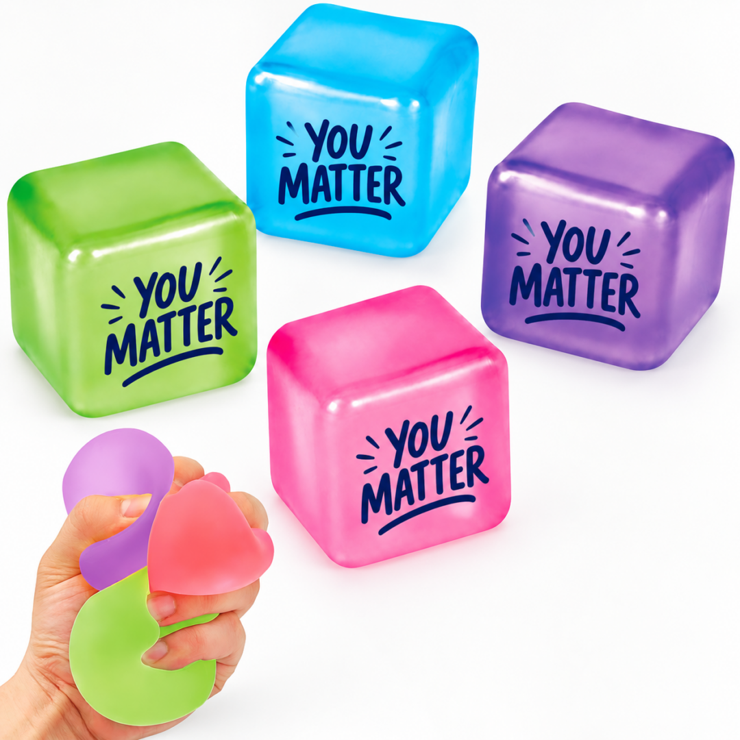 You Matter Squishy Fidget Cube