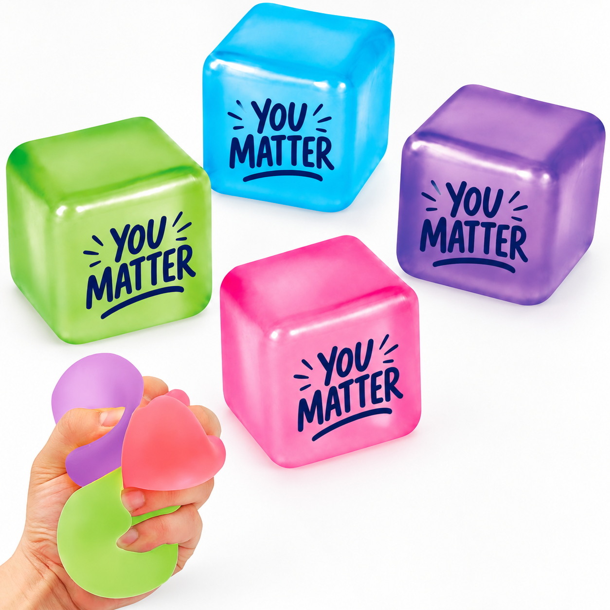 You Matter Squishy Fidget Cube You Matter Squishy Fidget Cube